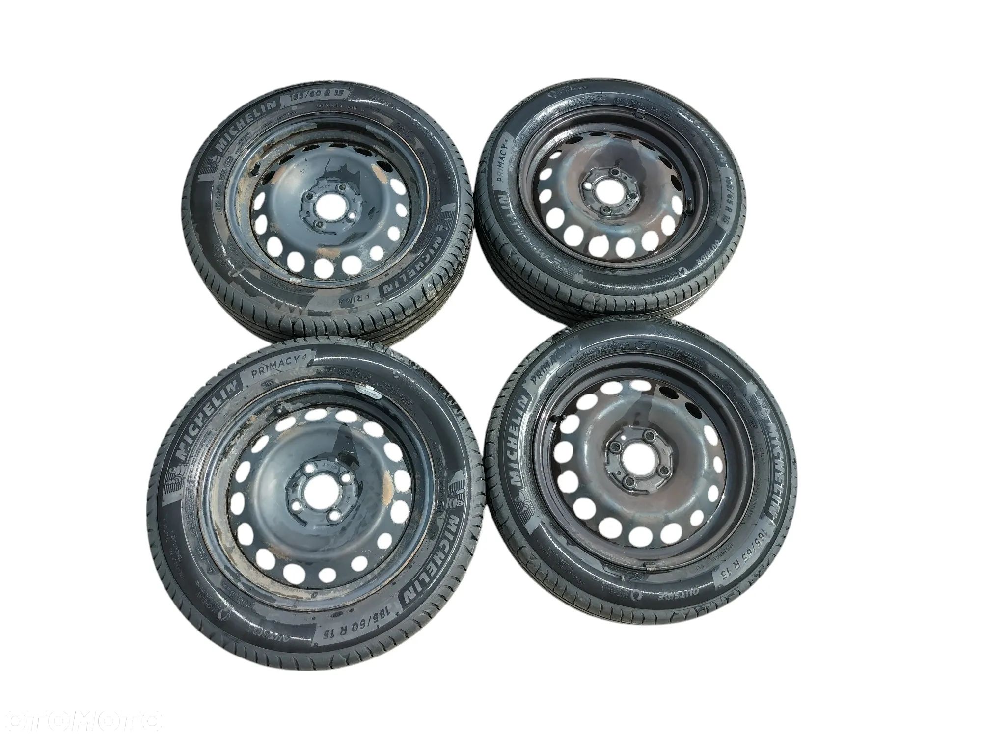 KOŁA FELGI STALOWE OPONY LETNIE 185/60/15  RENAULT TWINGO III  R15   MICHELIN 23r. - 1
