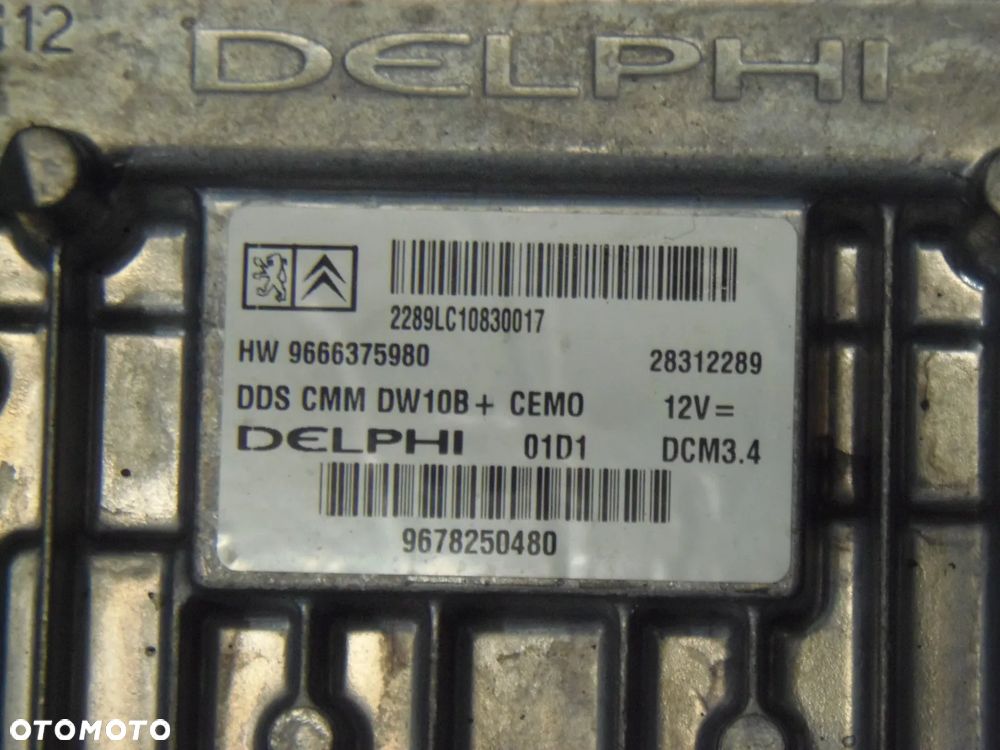 PEUGEOT 508  9678250480 KOMPUTER - 3