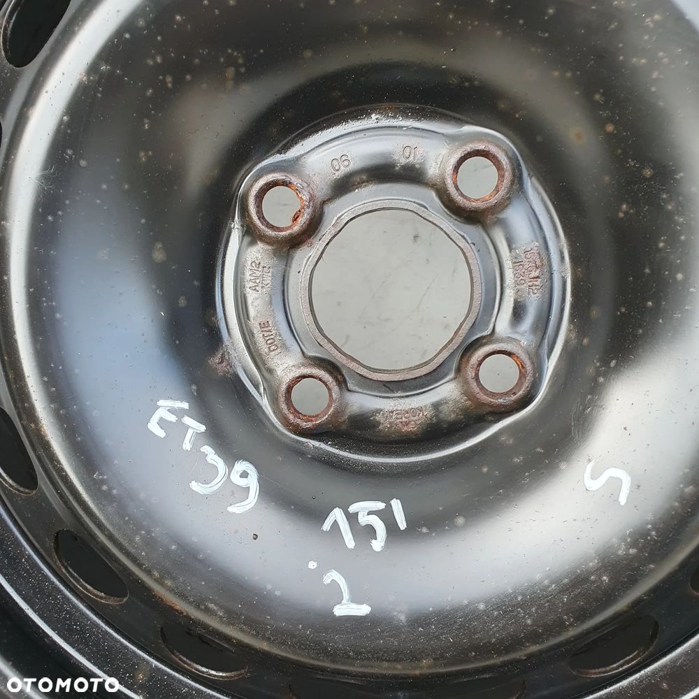 felgi koła Opel 6Jx15 4x100 ET39 - 10
