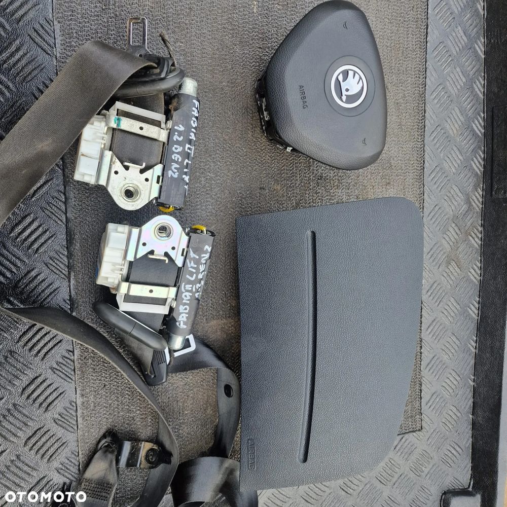 Poduszki powietrzne skoda fabia II lift - 2