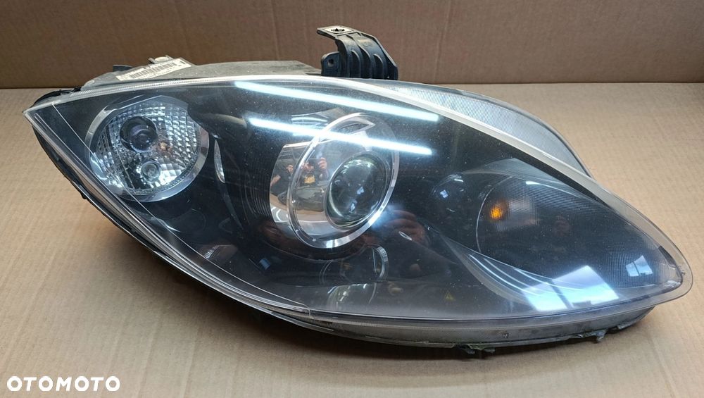 Altea lampa przednie przód bi xenon skrętny LIFT stan bdb bez uszkodzeń kompletna z przetwornicami żarówkami itp EUROPA - 3