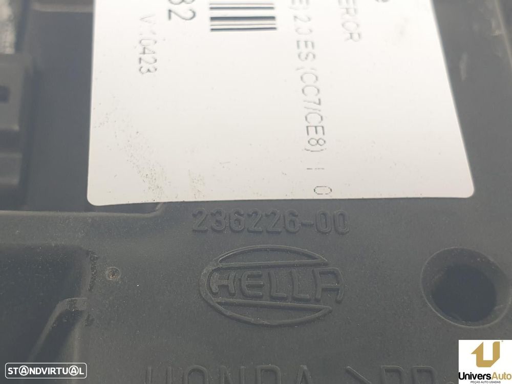 FAROLIM TRASEIRO DIREITO INTERIOR HONDA ACCORD V 1997 -23622600 - 4