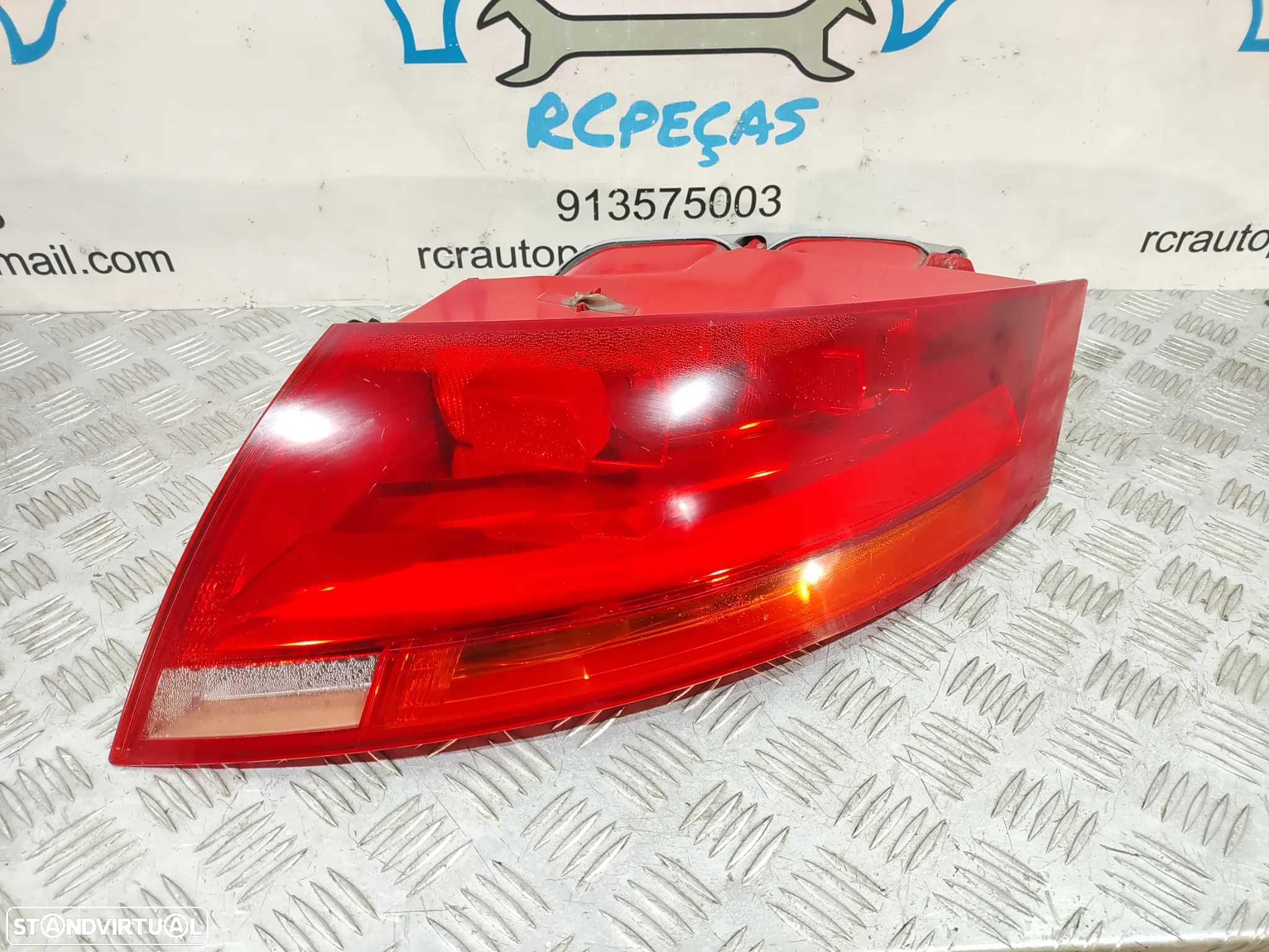 Farolim Direito Traseiro Trás Original Audi TT 2 II Mk2 8J 8J3 Coupe 8J9 Cabrio - 8