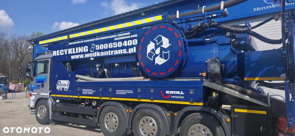 MAN TGS 35.500 KROLL Recycler CVS 3100 URACA P4-45 540ll/175bar - 16