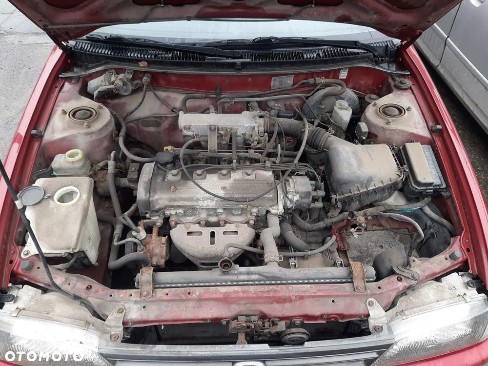 CZĘŚCI Toyota Corolla E10 1992-1997 1,3 16V 4EFE BENZYNA SEDAN BORDO - 7
