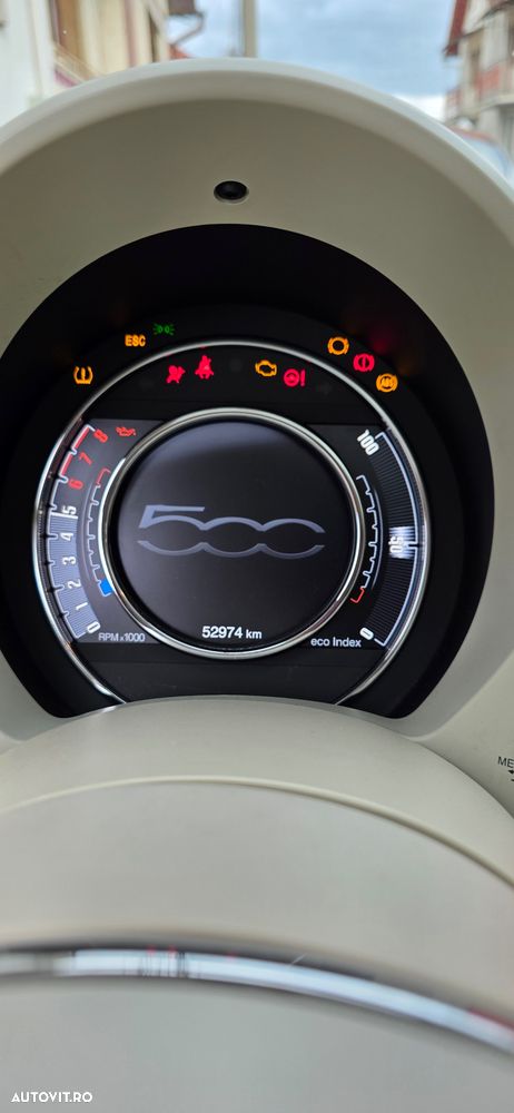 Fiat 500 1.2 Dualogic Lounge - 9