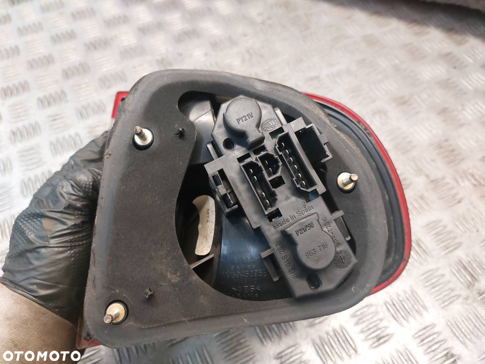 BLENDA KLAPY LAMPY SEAT TOLEDO II 1M5945225D 1M5945096B 1M5945095B - 7
