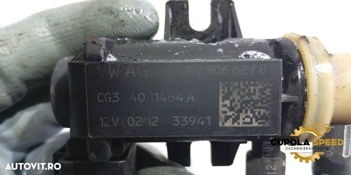 Supapa vacuum 1K0906627B  2.0TDI Volkswagen VW Passat B7 [2010 - 2015 - 2