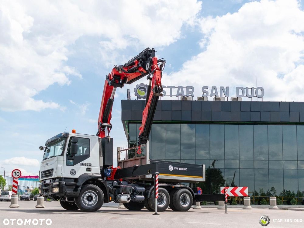 Iveco TRAKKER 450 6x4 PALFINGER PK 44002 HDS Żuraw Fly Jib Ciągnik - 8