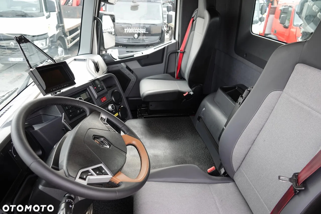 Renault C 380 / 6x2 / SKRZYNIOWY / HDS HIAB 138 B-3 WYSÓW 10,5 M / ROTATOR / STEROWANIE RADIOWE / + WINDA ZAŁADOWCZA / ZABUDOWA FIRANKA ZSUWANA / EURO 6 - 29