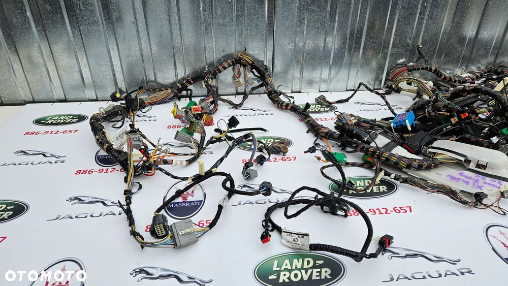 Jaguar XJ 351 Instalacja prawa komory bagażnika Wiązka tył prawy Przewody kompresora zawieszenia Modułów BSI DW93-14A005-BBC - 5