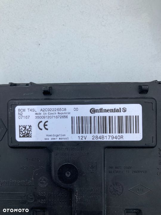 DACIA SANDERO 2 II LOGAN 1.0 SCE ZESTAW STARTOWY KOMPUTER STEROWNIK SILNIKA 237109612R 18r. - 4