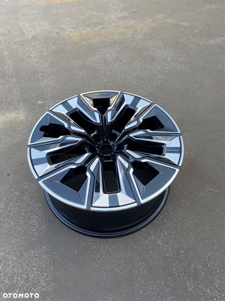 BMW 7 G70 i7 G70 X3 G45 STYLING 910i INDIVIDUAL 5A6F119 ORYGINALNA ! felga aluminiowa 21 cali 21” 9x21 ET24 5x112 9Jx21 ET 24 186139  03269 - 5