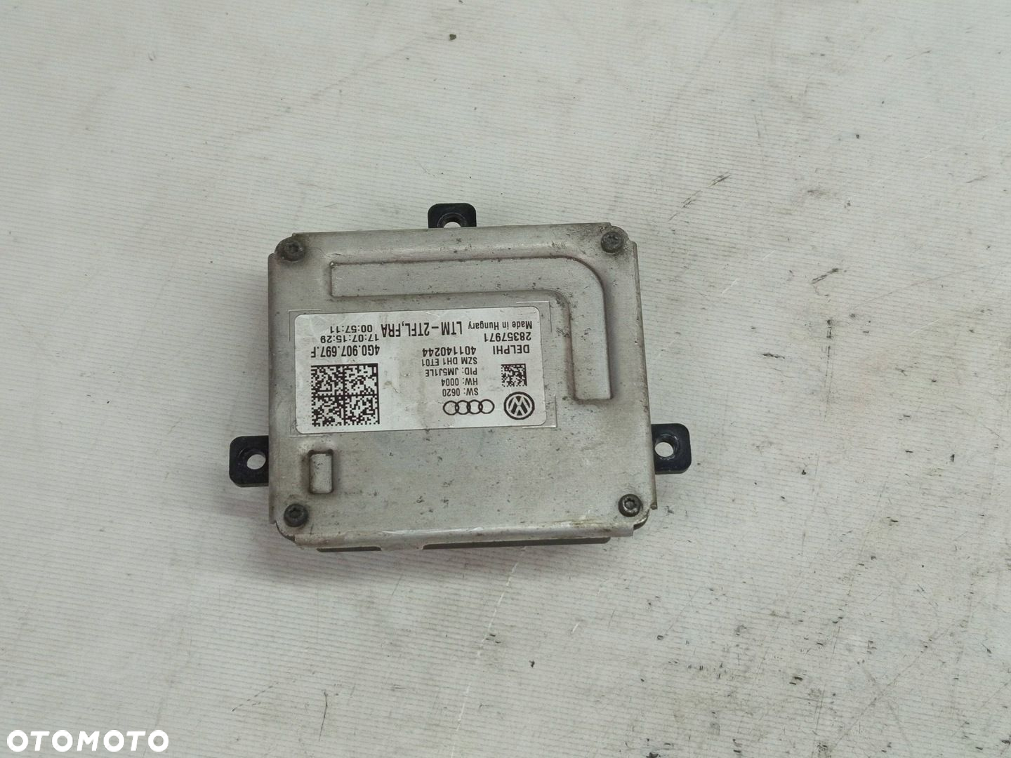 MODUŁ PRZETWORNICA LAMPY XENON VW PASSAT B8 4G0907697F - 3