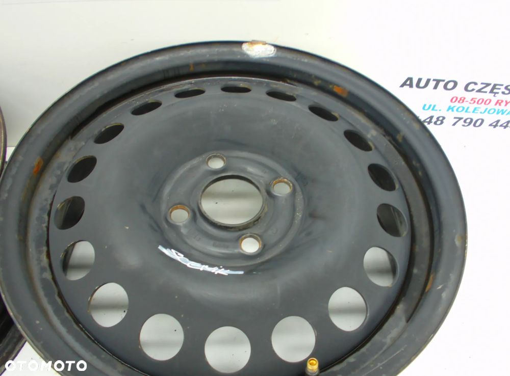 Opel Astra Felga felgi stalowe 4x100 ET 49 6Jx15" - 3