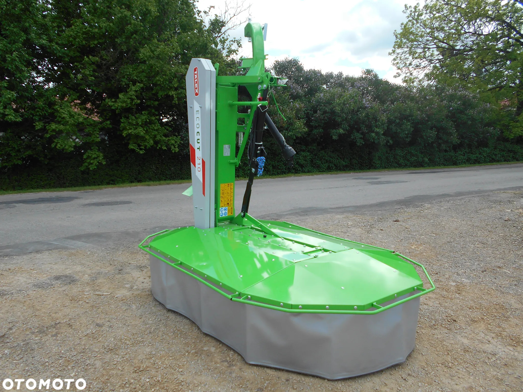Kosiarka rotacyjna 1,65-2,10m/2-bębnowa/HYDRAULIKA/WAŁEK transport - noże - plandeka - osłona - 9
