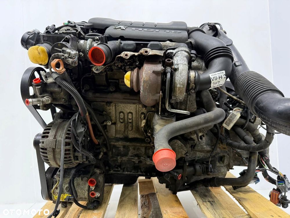 SILNIK 9HZ Citroen C2 C3 C4 Picasso Berlingo 1.6 HDI 109KM cały kompletny - 7