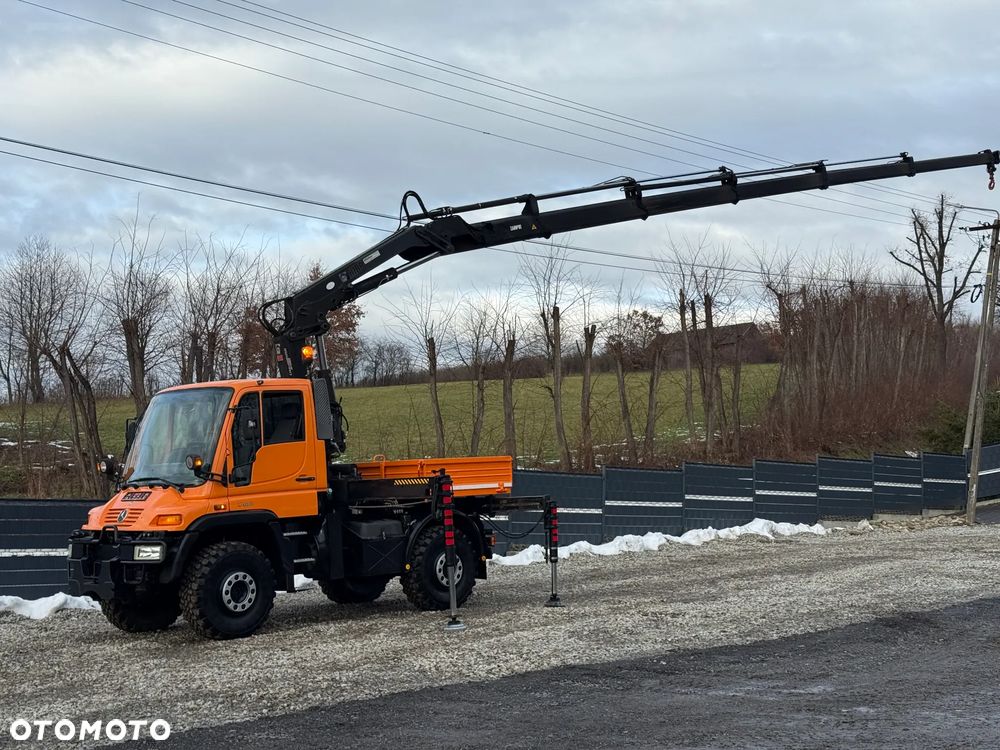 Mercedes-Benz * Mercedes Unimog U 400 * HDS HIAB 166 * Specjalny * Energetyka * Kosz do HDS * Stan Idealny - 13