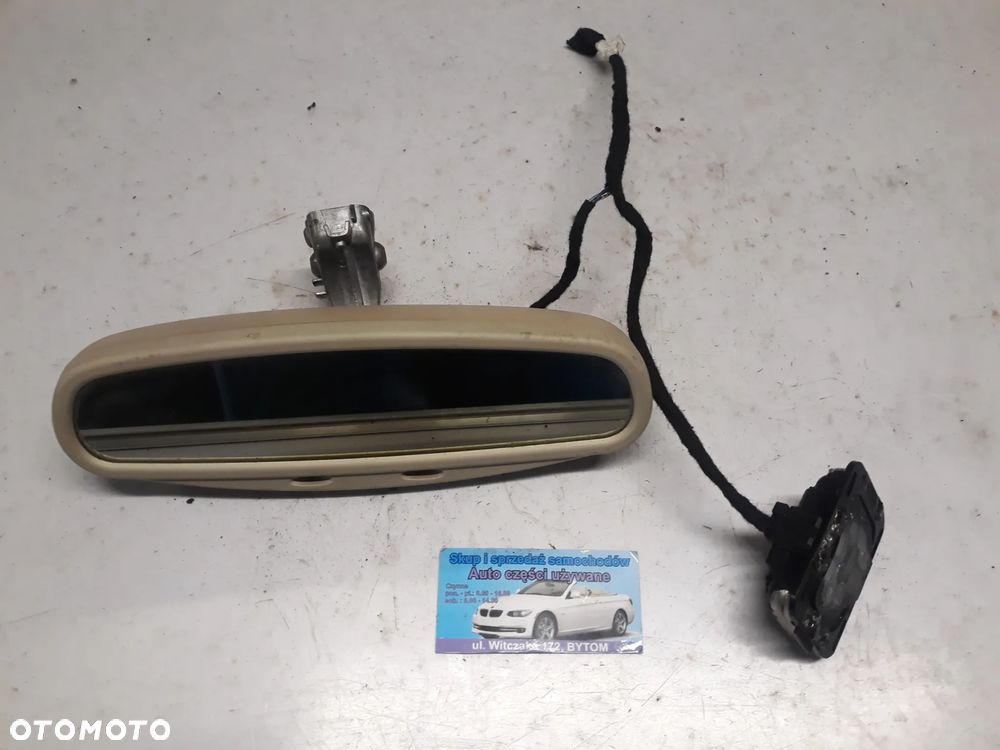 LUSTERKO WEWNĘTRZNE CITROEN C4 GRAND PICASSO 2009r  96834998BJ + CZUJNIK SENSOR DESZCZU  9680821780 - 1