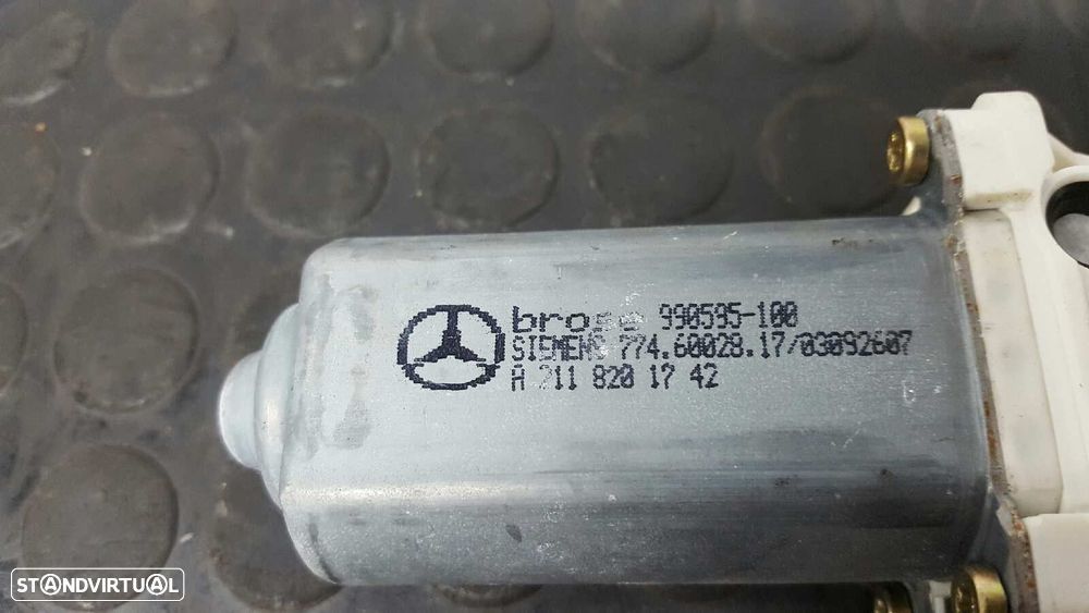 MOTOR ELEVADOR FRENTE DIREITO MERCEDES CLASE C (W203) BERLINA 220 CDI (203.006) - 6