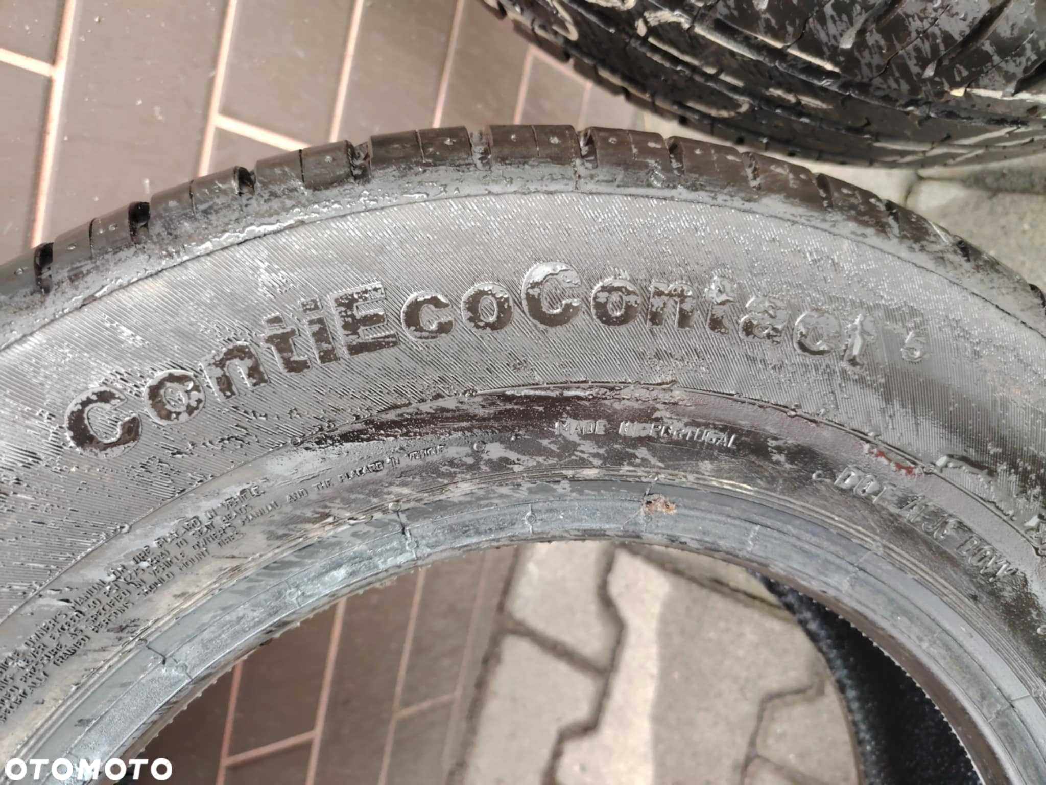 Letnie opony 185/70R14 Cotinental Eco Conntact 5 rok 2016 profil 8 mm - 5
