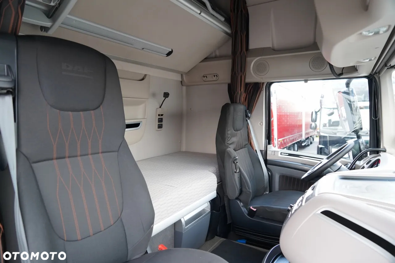 DAF XF 480 / ZESTAW TANDEM / 120 M3 / PRZEJAZDOWY / KLIMA POSTOJOWA / 2019 ROK / PO KONTRAKCIE SERWISOWYM - 35
