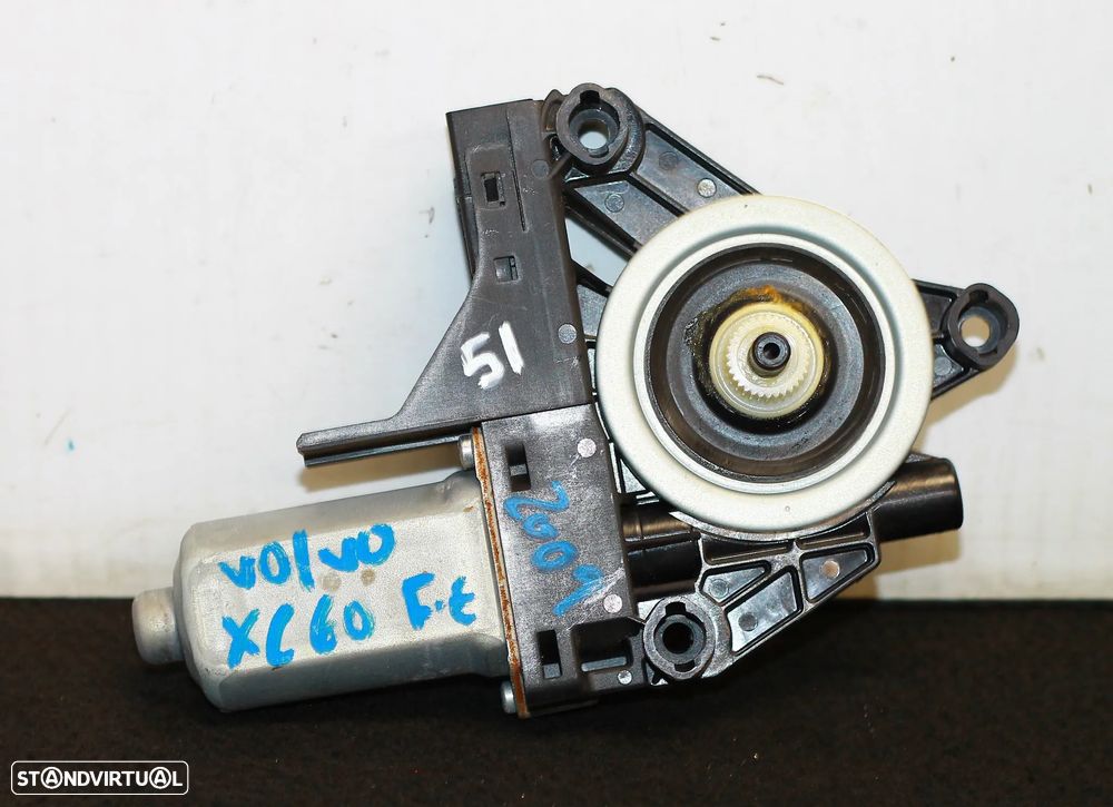MOTOR ELEVATÓRIO DO VIDRO DIANTEIRO ESQUERDO VOLVO XC60 2009 - 2