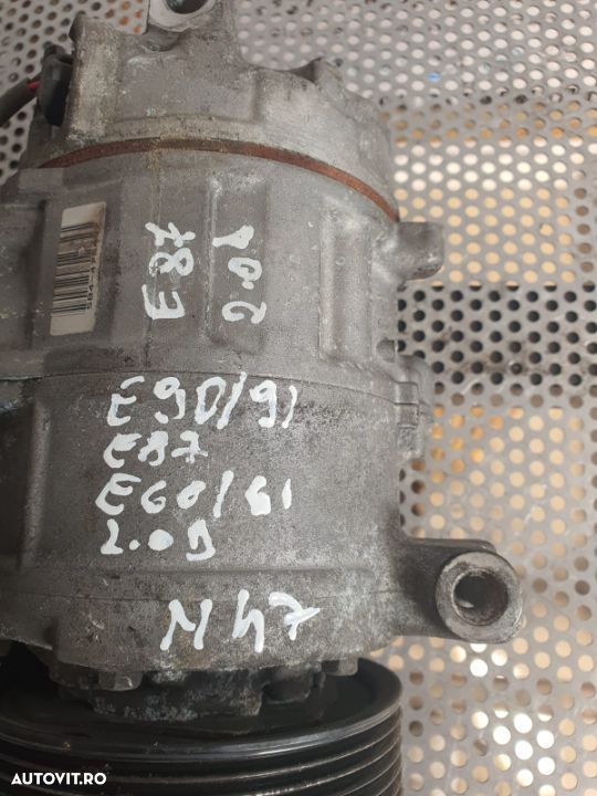 Compresor Clima BMW E90 E91 E60 E61 E87 2.0 Diesel Motor N47 - 6