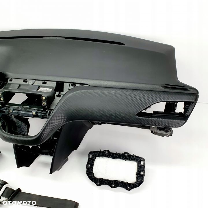 PEUGEOT 208  DESKA ROZDZIELCZA KONSOLA KOKPIT PULPIT PODUSZKI AIRBAG AIR BAG PASY KIT SET - 3