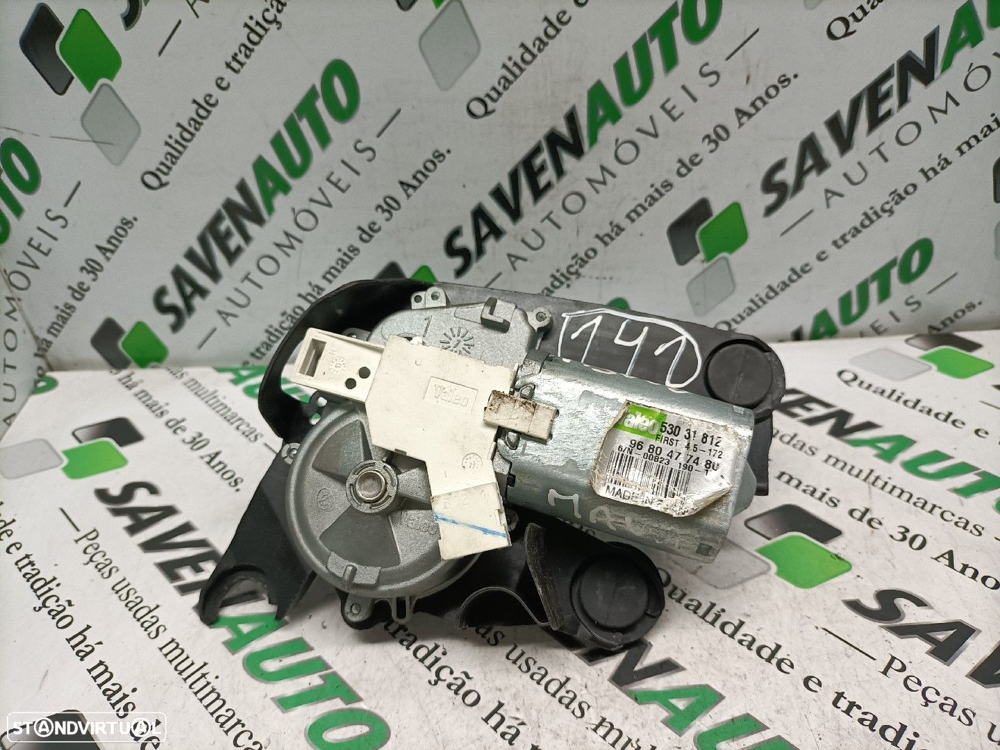 Motor Limpa Vidro Traseiro Peugeot 3008 Veículo Multiuso (0U_) - 1
