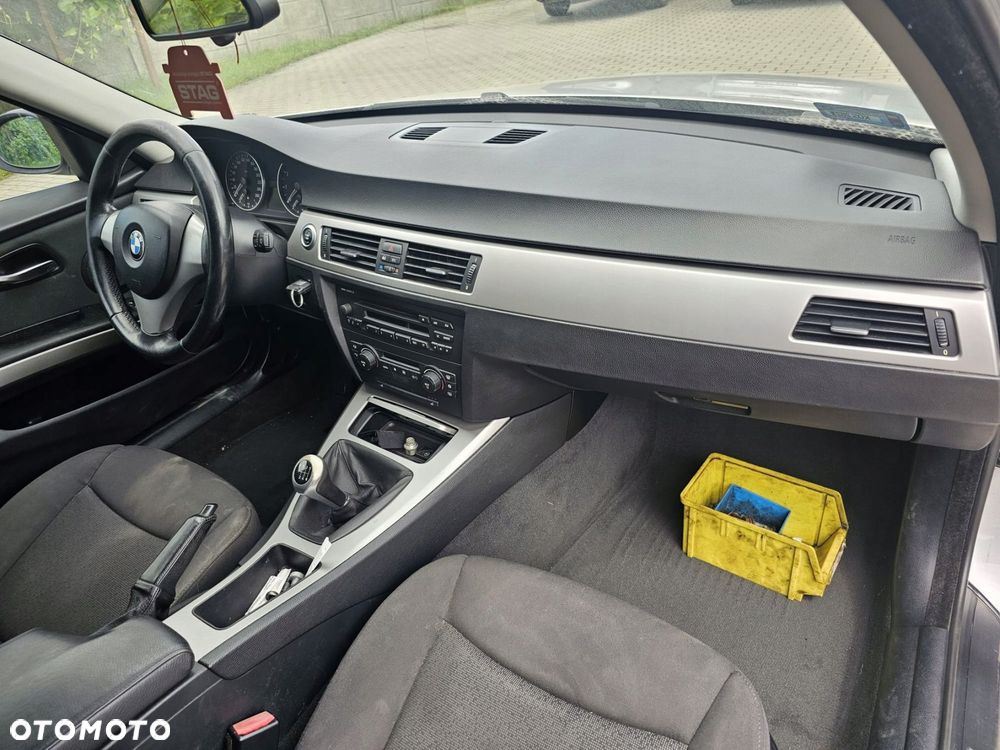 kokpit konsola deska rozdzielcza poduszki airbag pasy bmw serii 3 e91 - 1