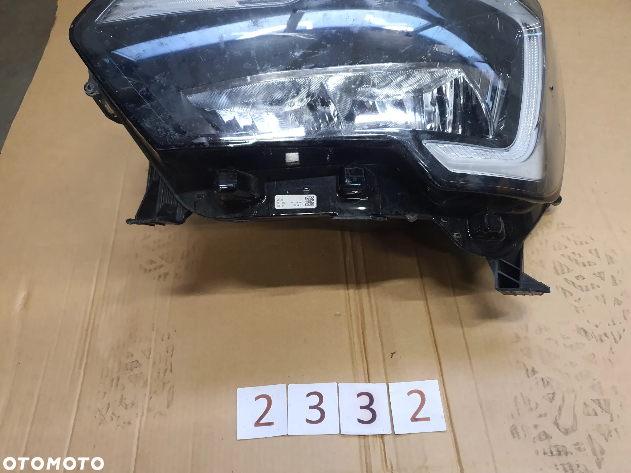 Reflektor lampa lewa Renault Master 4 IV LED 260607867R - 2