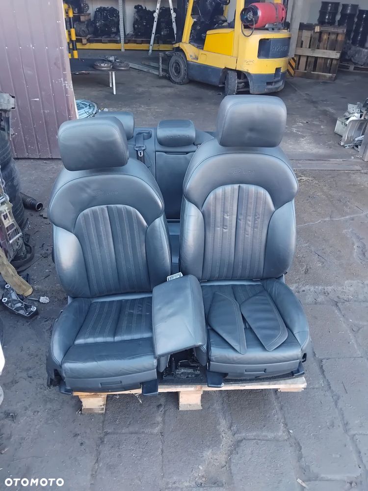 Fotele kanapy audi a6 c7 skóra S-line