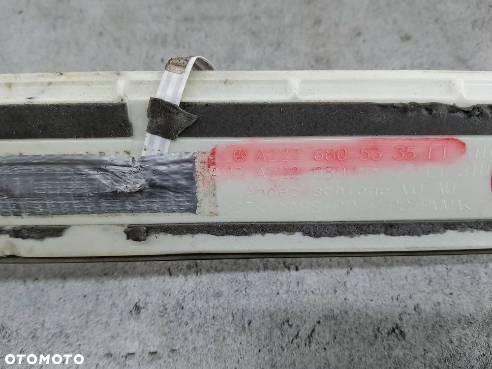 LISTWA PROGOWA WEWNĘTRZNA LEWY PRZÓD MAYBACH X222 A2226805335  A2226808835 - 3