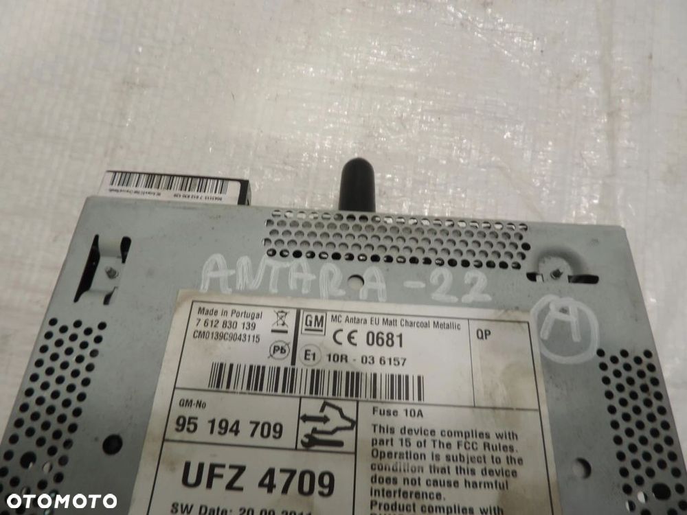 RADIO NAWIGACJA OPEL ANTARA LIFT 95194709 - 9