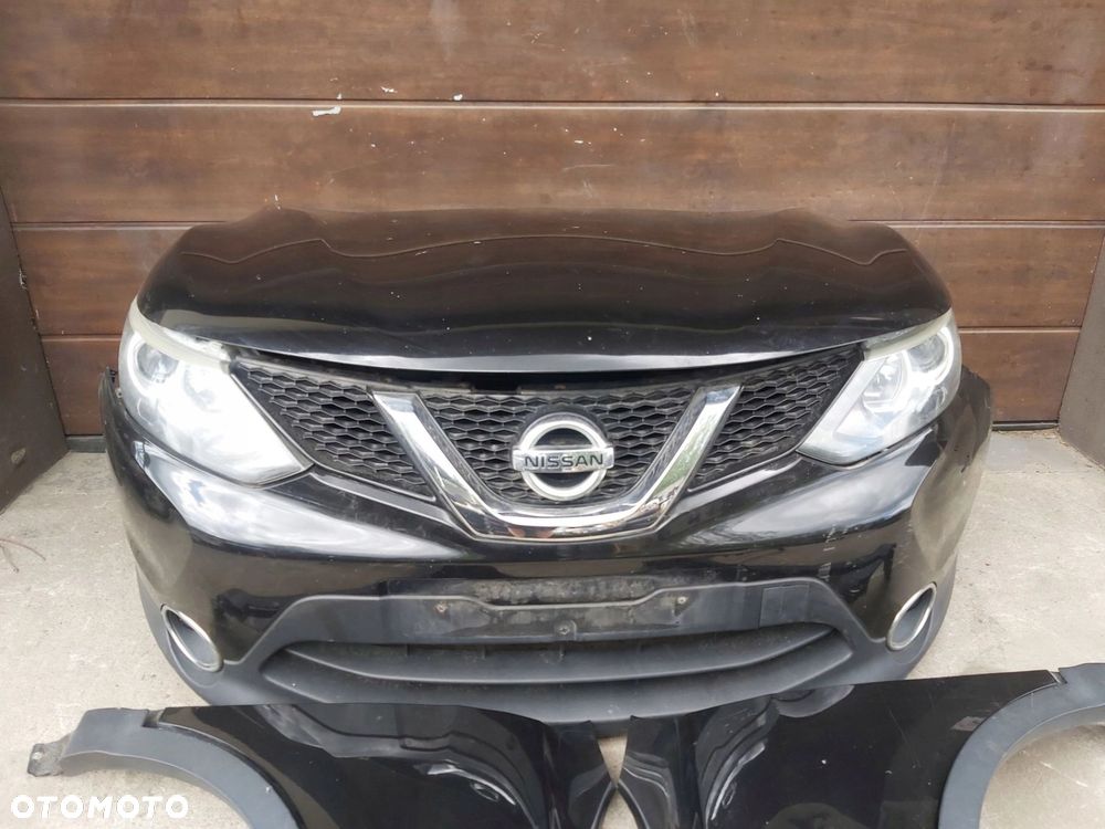 Nissan Qashqai II J11 zderzak lampa pas maska błotnik kompletny przód - 5
