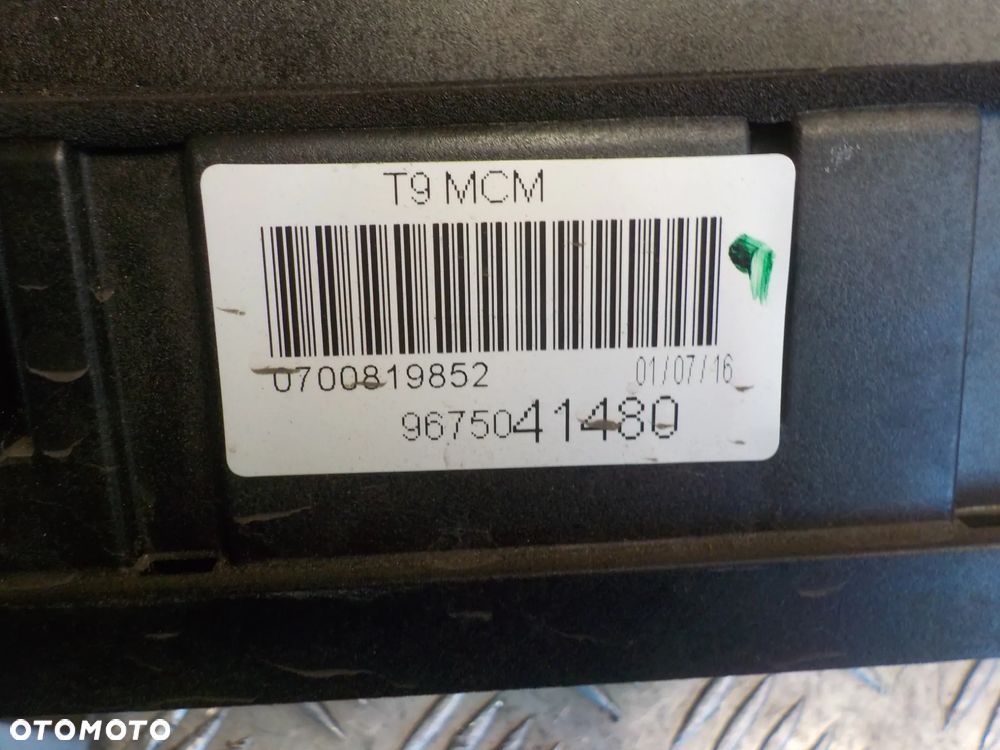 PEUGEOT 308 T9 LEWAREK ZMIANY BIEGÓW 6B 9675041480 - 4