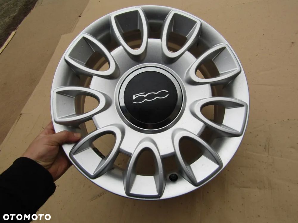 1x Felga 15 Fiat 500 Panda Doblo Tipo Fiorino Idea Punto 6j 4x98 ET35 - 5