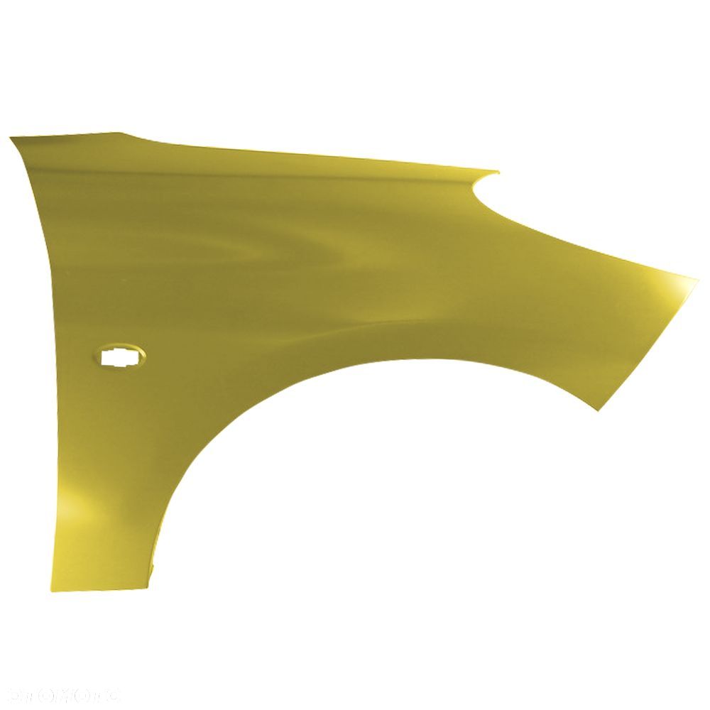 BLU Błotnik PEUGEOT 206+ PLUS KAW prawy żółty 2007-2014 przód Jaune Persepolis - 2