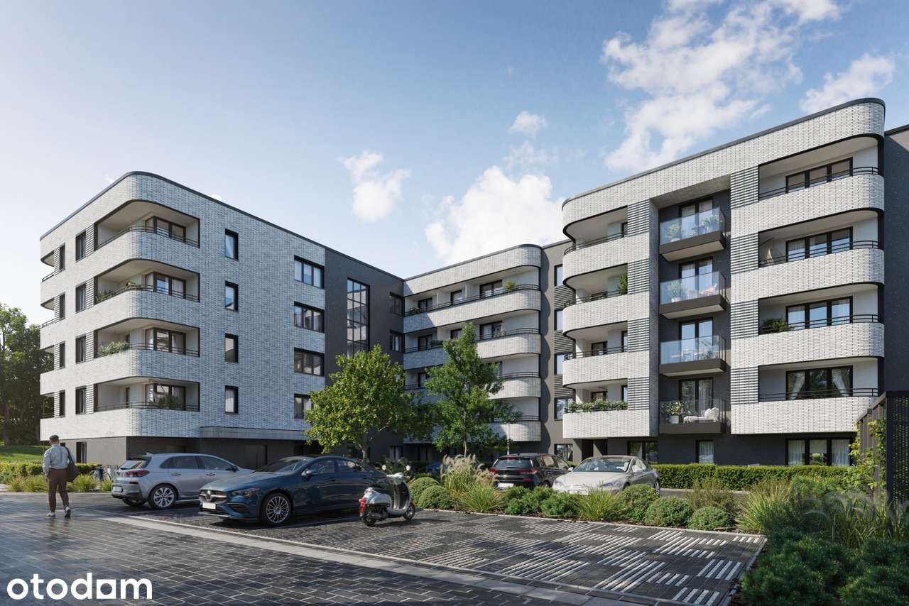 2-pokojowe mieszkanie 43m2 + balkon