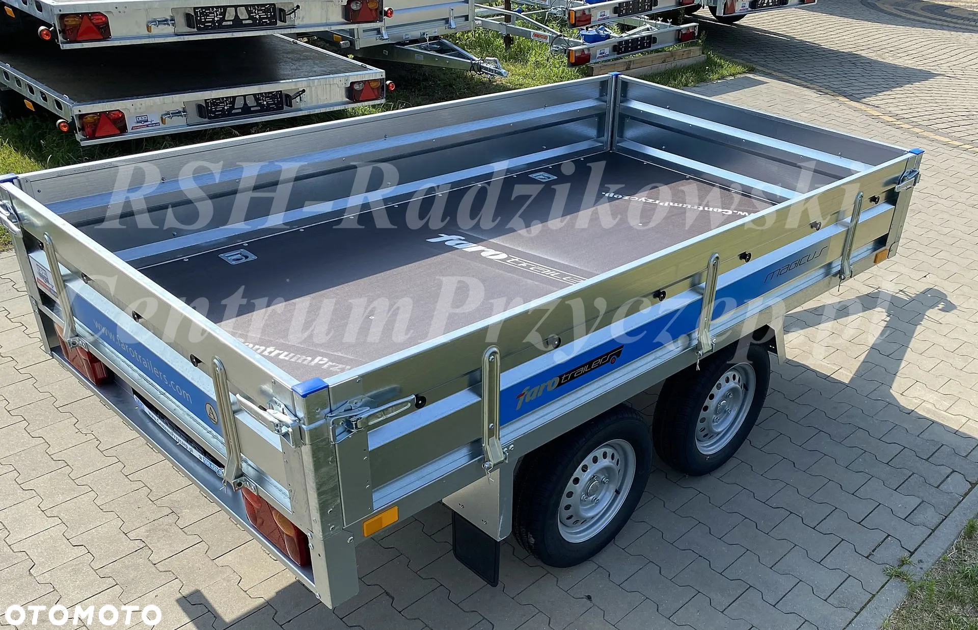 Faro PRZYCZEPA SAMOCHODOWA MAGICUS TANDEM 263X150CM, DMC: 750KG - 10