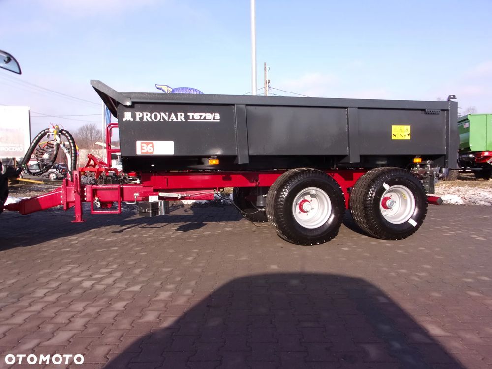 Pronar Przyczepa budowlana T679/4M, T679/4MN, T679/2, T679/3 - o ładowności 8,5-10-12 tony, Ursus 041 - 7 ton - 10