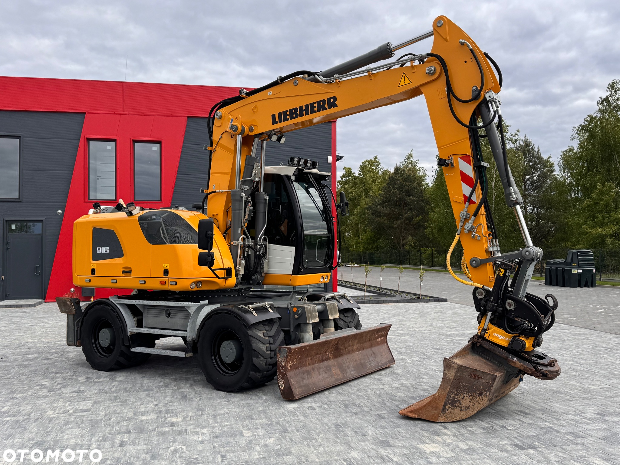 Liebherr A916 |2018r|rototilt ze szczypcami |centralne smarowanie |w orginale|serwisowana| - 2
