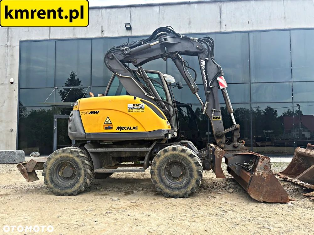 Mecalac 714 MW KOPARKA KOŁOWA 2012r. | MECALAC 12 MTX MXT 15 9 11 VOLVO 140 JCB 145 CAT 313 LIEBHERR 910 914 - 4