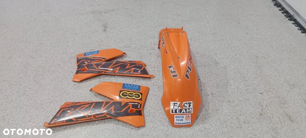 boki osłona chłodnicy + błotnik nadkole przednie KTM SX/EXC 250 (nr1146) - 1