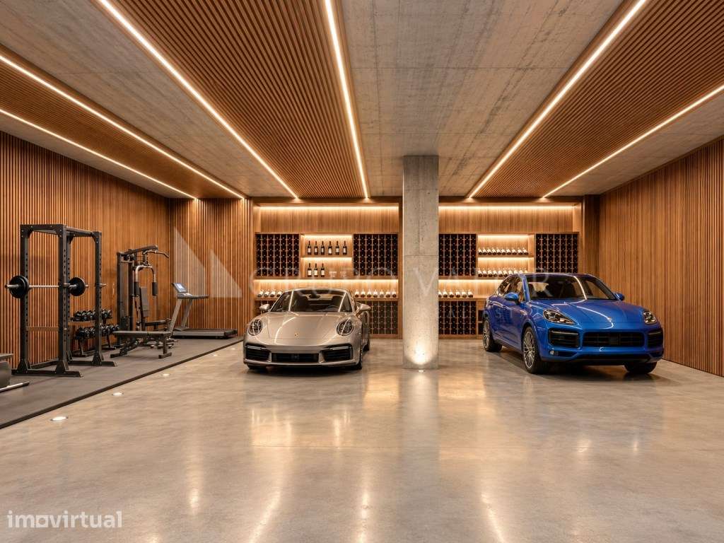 Moradia T4 de Arquitetura Contemporânea com Piscina e Garagem Priva... - Grande imagem: 4/4