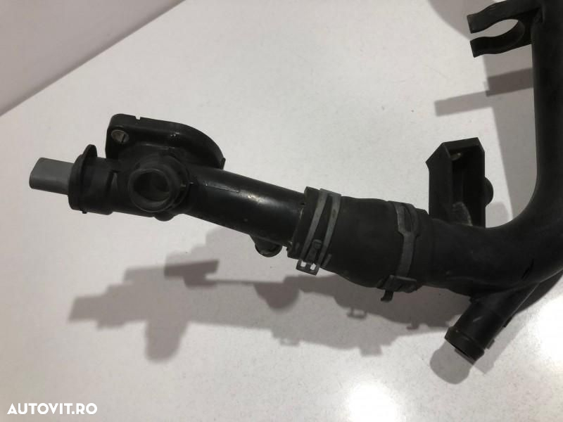 Furtun apa cu distribuitor si corp termostat Audi A5 (2007-2011) [8T3] 180 benzina CGI 8k0121101p - 4