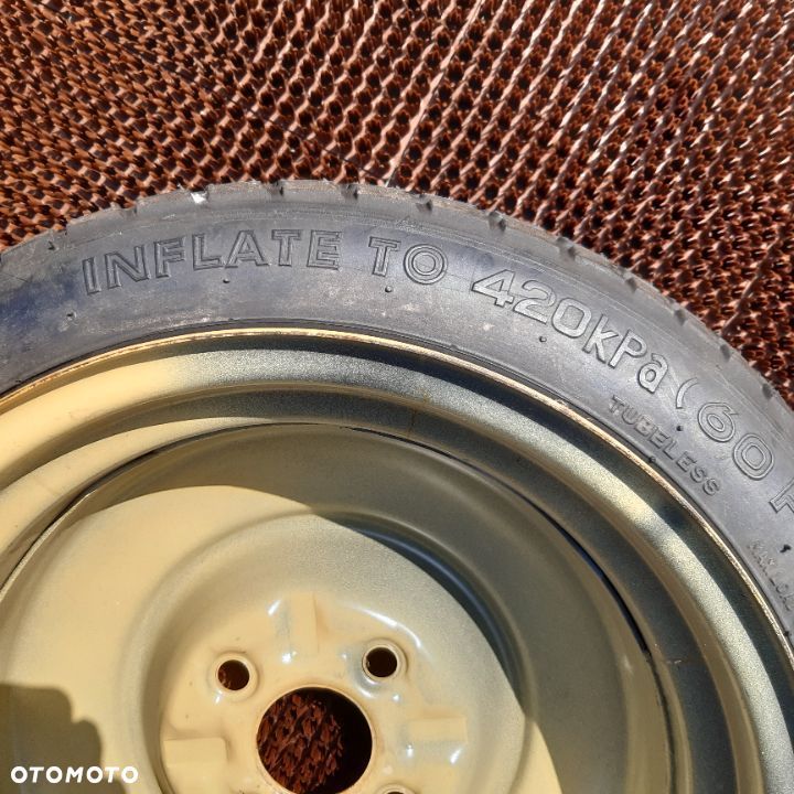 Koło dojazdowe T115 / 70 D14 - 5