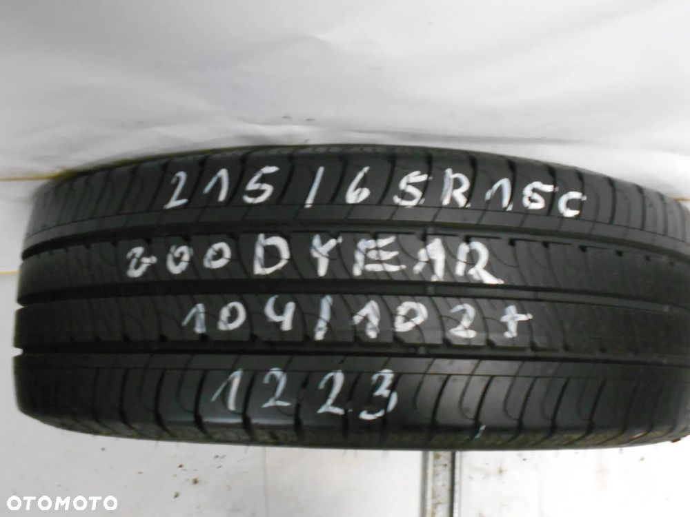 OPONA POJEDYNKA 215/65R16C GOODYEAR EFFICIENT GRIP CARGO DOT 1223 9.3MM - 1