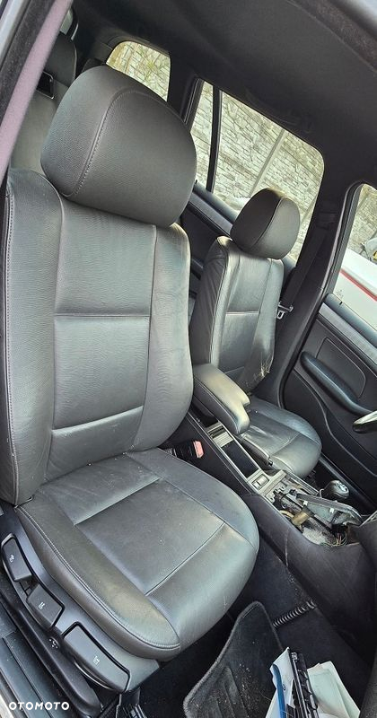 FOTELE SKÓRZANE SKÓRA ELEKTRYCZNE BMW 3 E46 KOMBI TOURING OKAZJA ! - 2